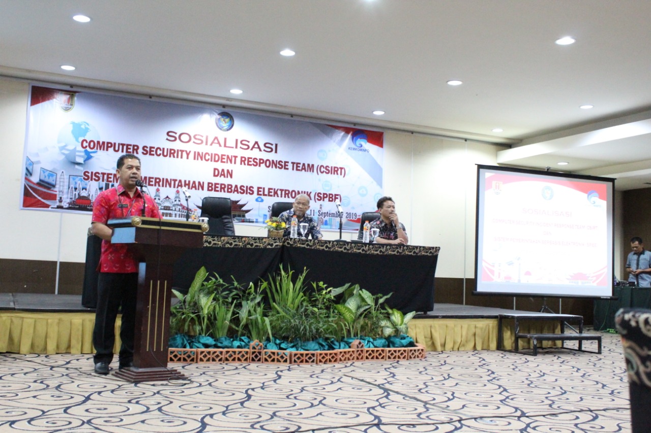 Pemkot Semarang : Sosialisasi Computer Security Incident Response Team (CSIRT) dan Sistem Pemerintahan Berbasis Elektronik (SPBE)