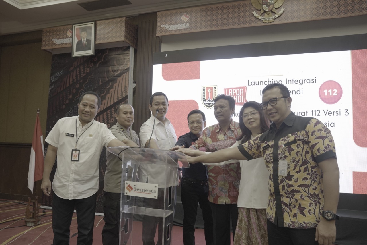 Pemkot Semarang : Launching Penambahan Fitur Baru Call Center 112