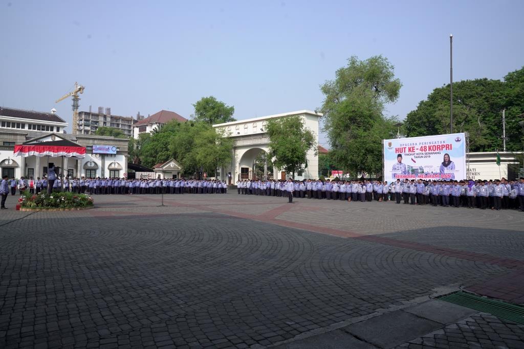 Peringatan Hari Ulang Tahun ke- 48  Korpri Tingkat Kota Semarang 