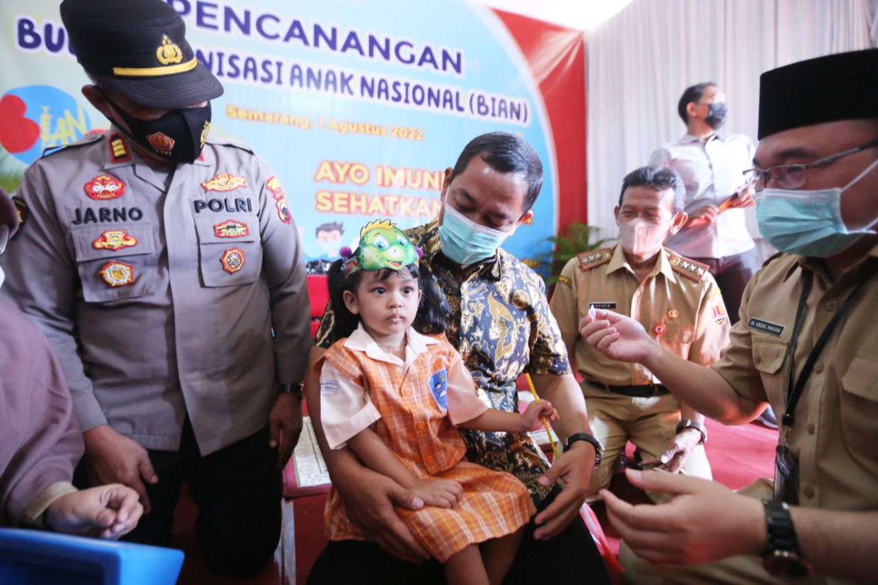 Hendi Ingatkan Pentingnya Imunisasi Bagi Balita di Kota Semarang